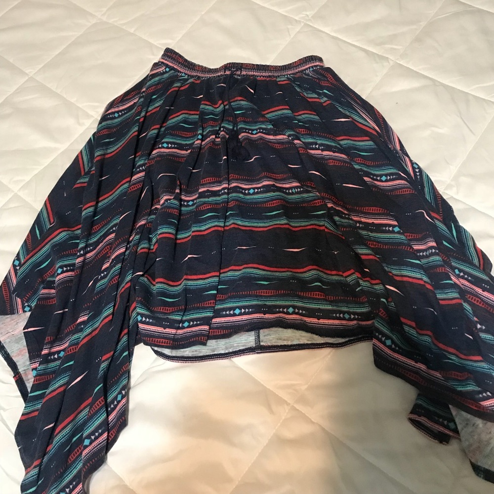 Girls multi colored skirt