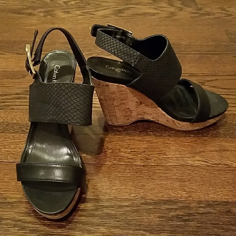 Calvin Klein wedges