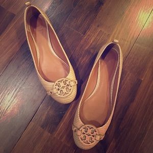 Tory Burch Nude Flats - barely worn