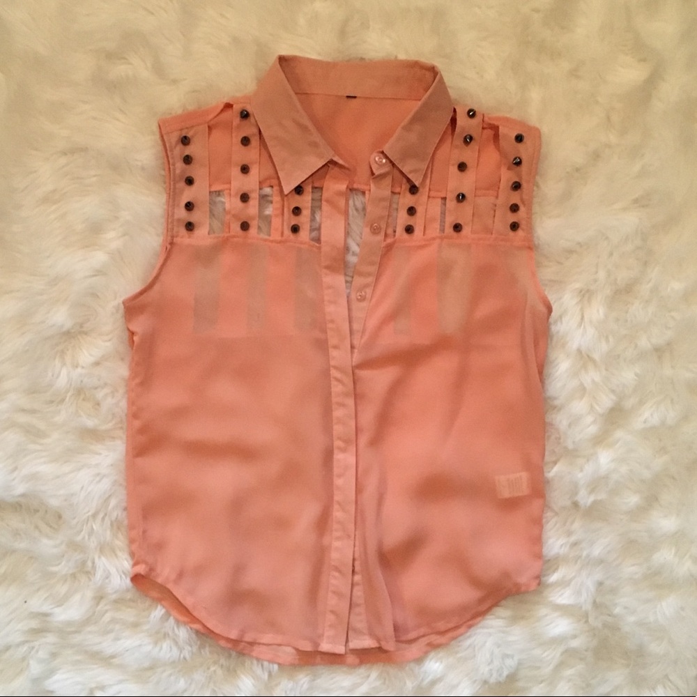 Chiffon tank