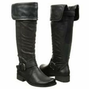 Knee High Kyletta Wide Calf Riding Boots