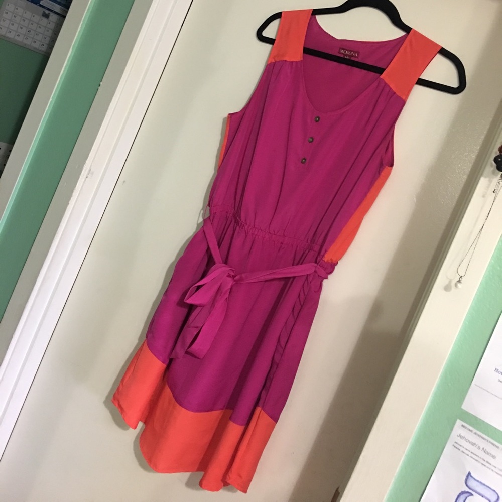 Merona Two tone dress