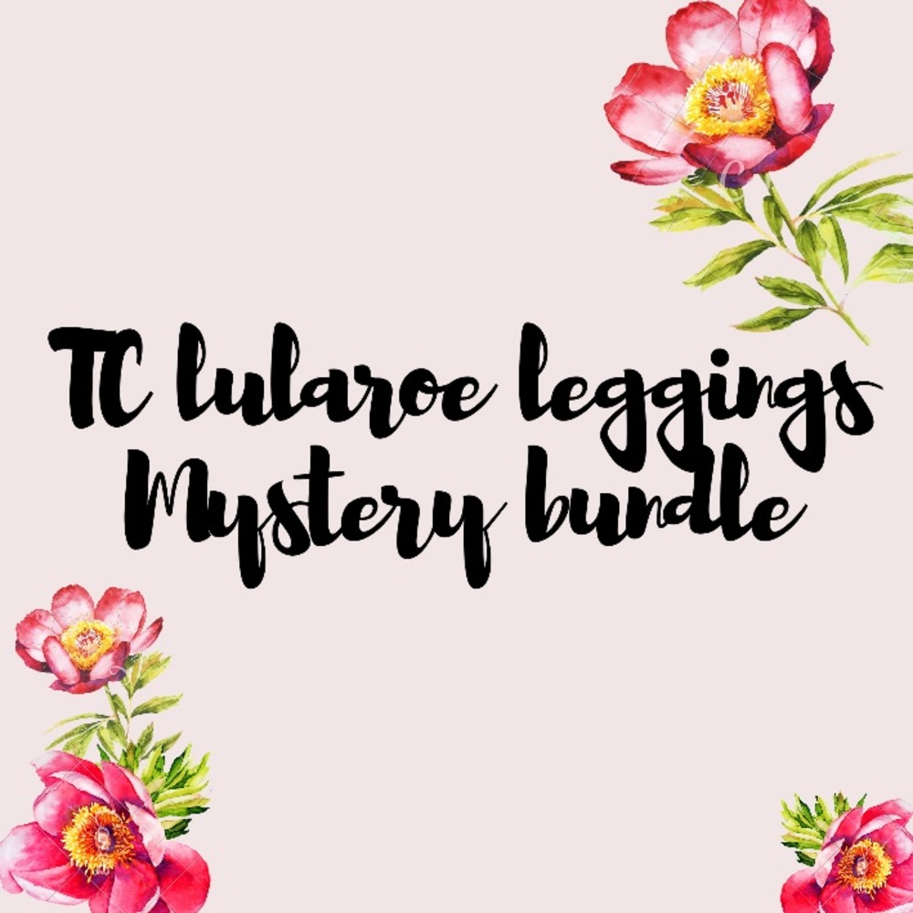 Lularoe TC legging mystery bundle