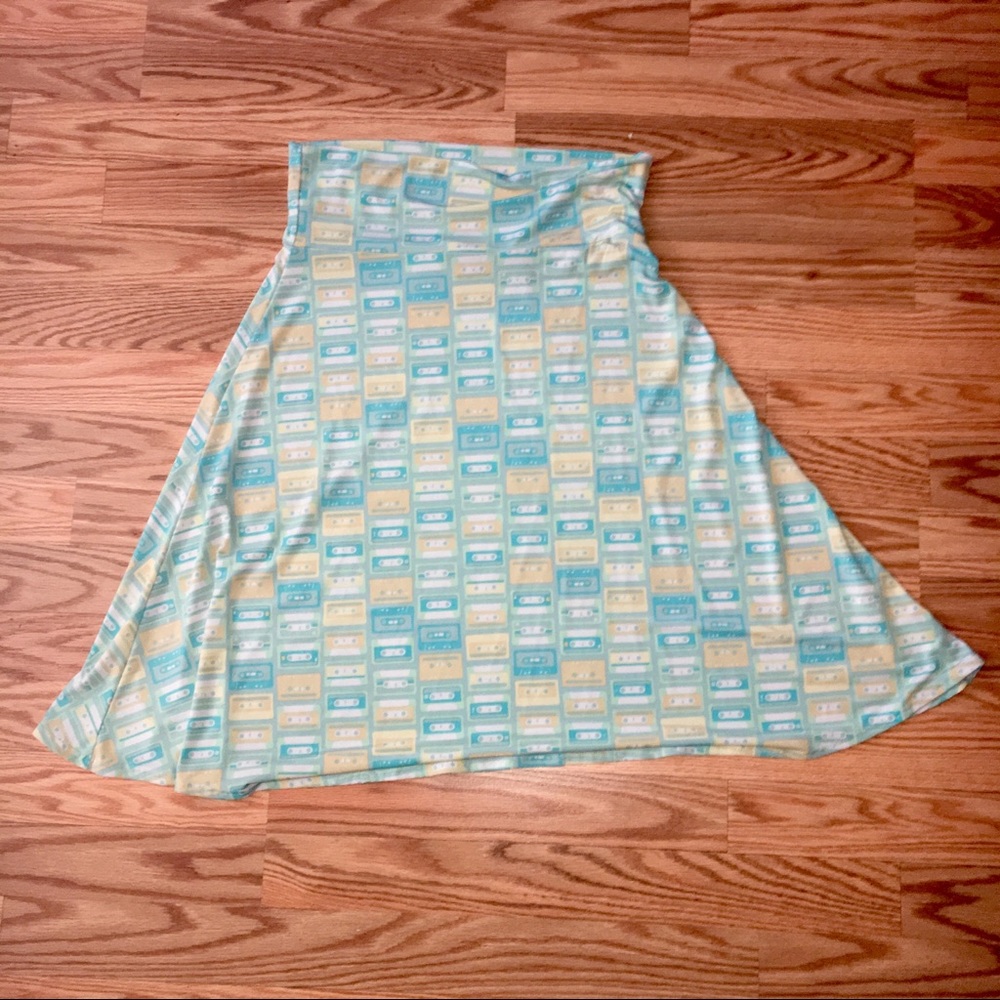 Azure Lularoe  skirt