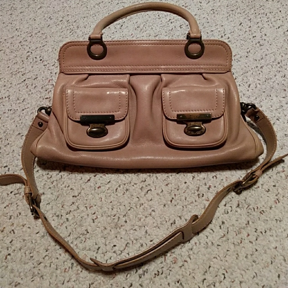 EUC Marc Jacobs Grace Suede-lined Satchel