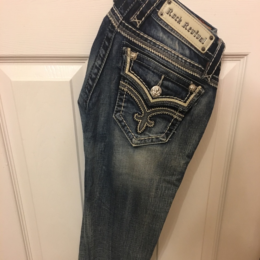 Rock revival skinny jeans