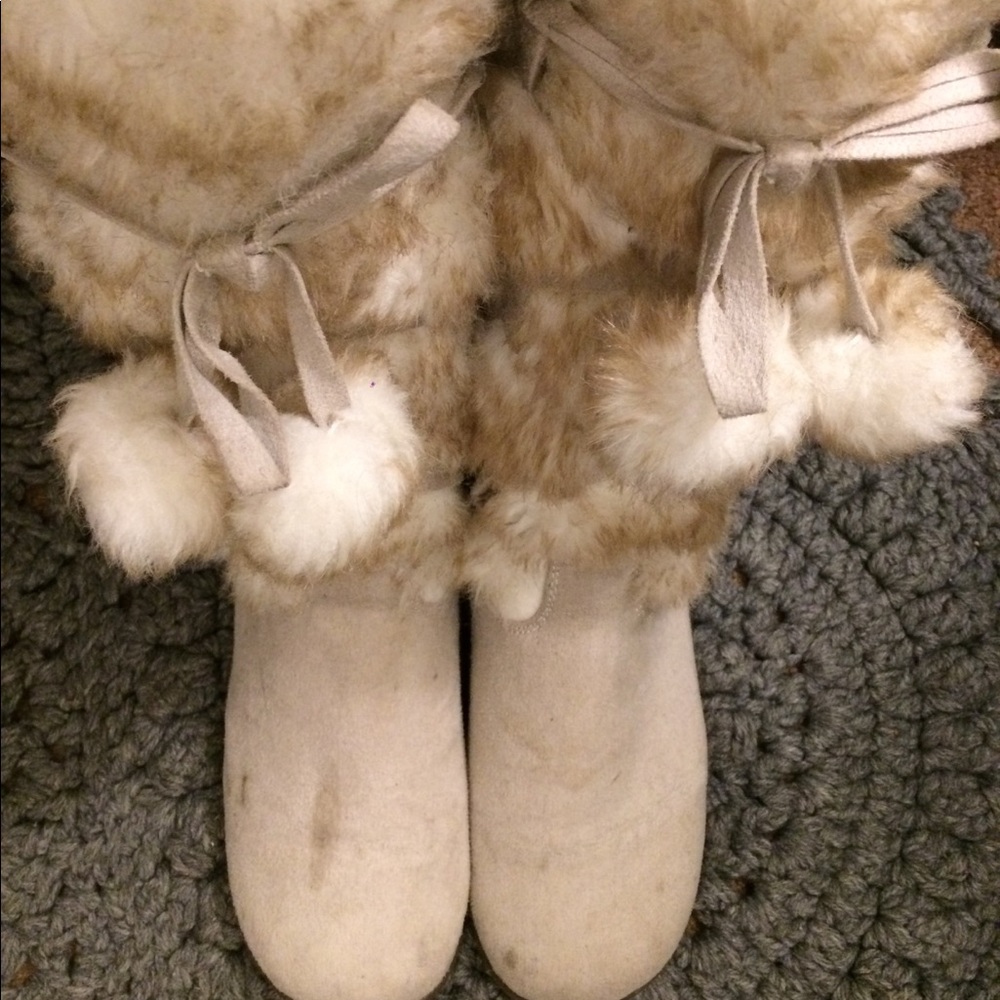 Polo fur boots