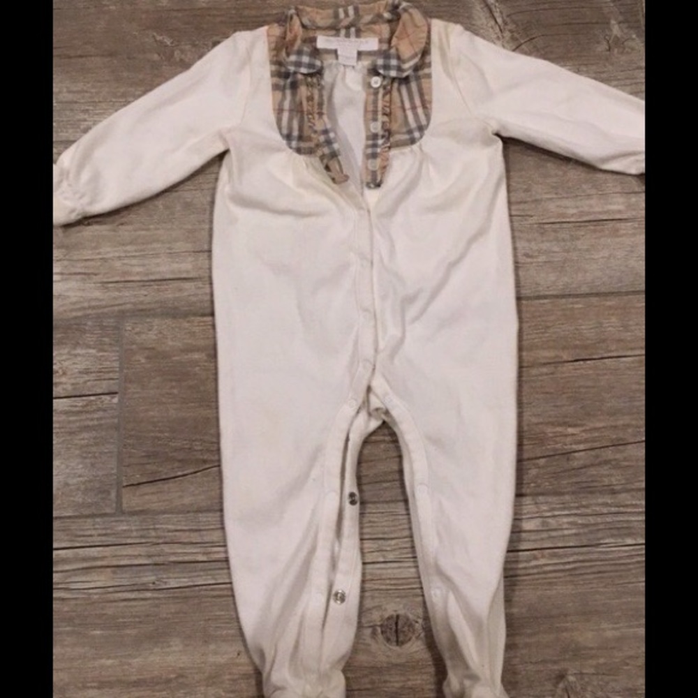 Baby girls Burberry Onesie