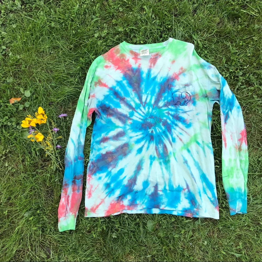 Ivory Elle tie dye shirt