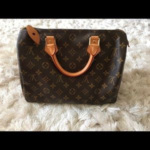 Authentic Louis Vuitton monogram speedy 30