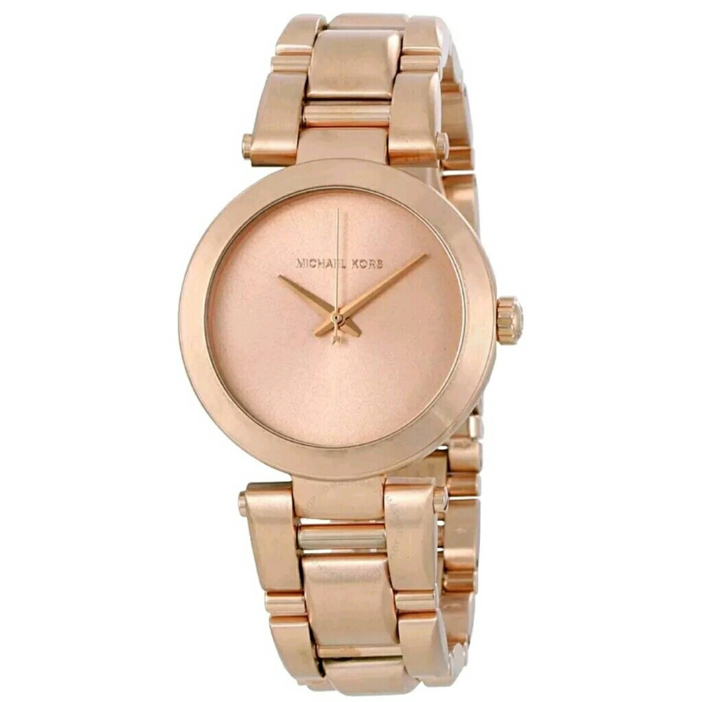 micheal kors delray rose gold bracelet watch mk351