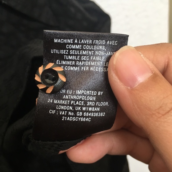 Anthropologie Postmark Four Corners Dress sz. 2 - Picture 5 of 5