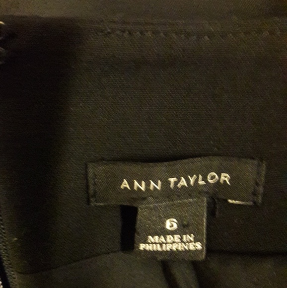 Ann Taylor basic black dress - Picture 2 of 3