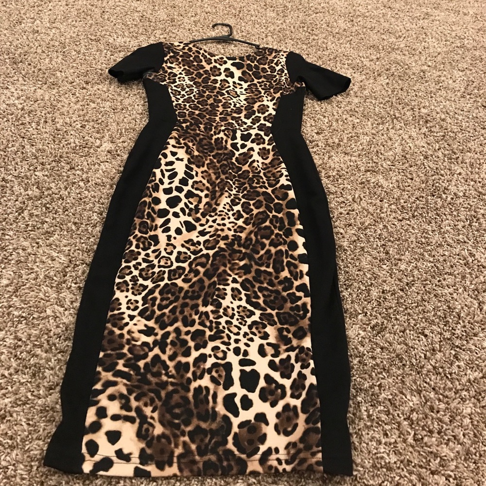 Leopard Pencil Dress