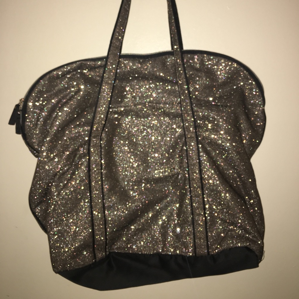 Victoria Secret sparkly overnight bag
