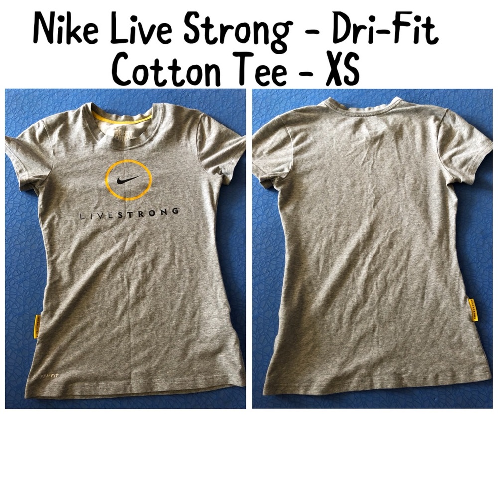 Nike Live Strong Dri-Fit Cotton Tee
