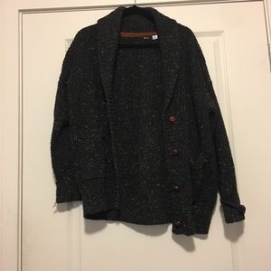 Black knit cardigan from Urban Outfitters