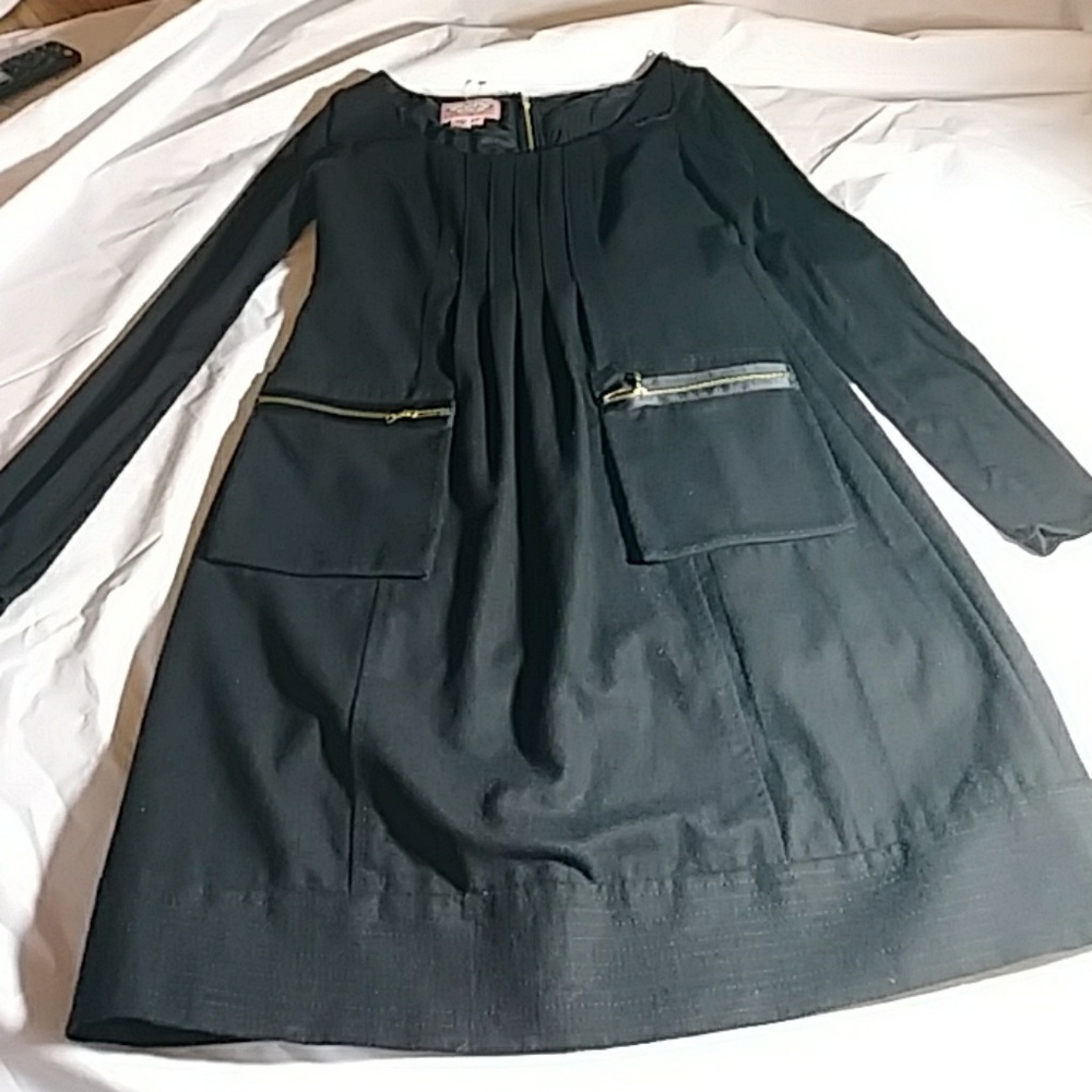 Phoebe culture gold zipper dress