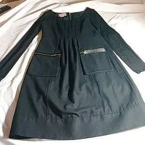 Phoebe culture gold zipper dress