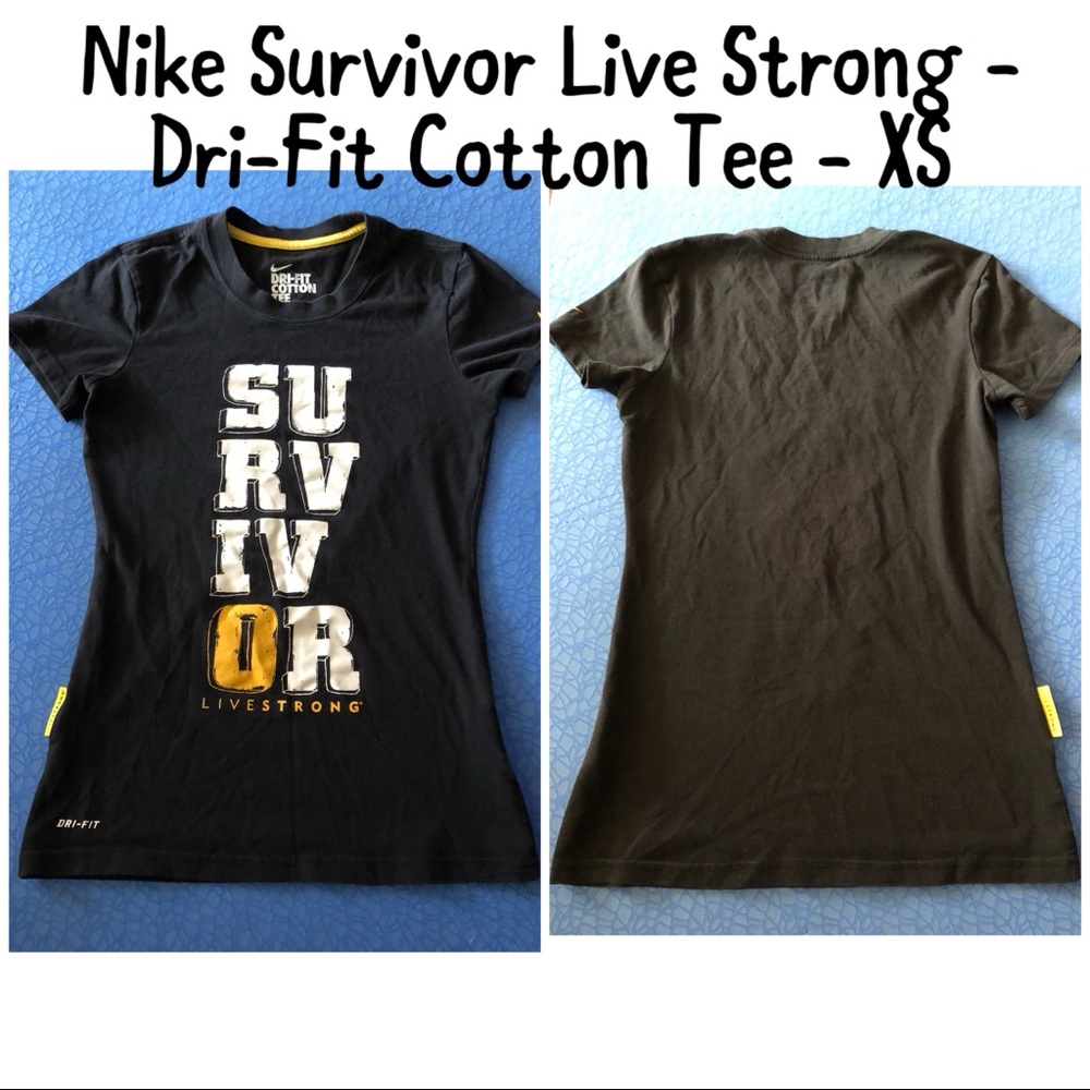 Nike Survivor Live Strong Dri Fit Tee