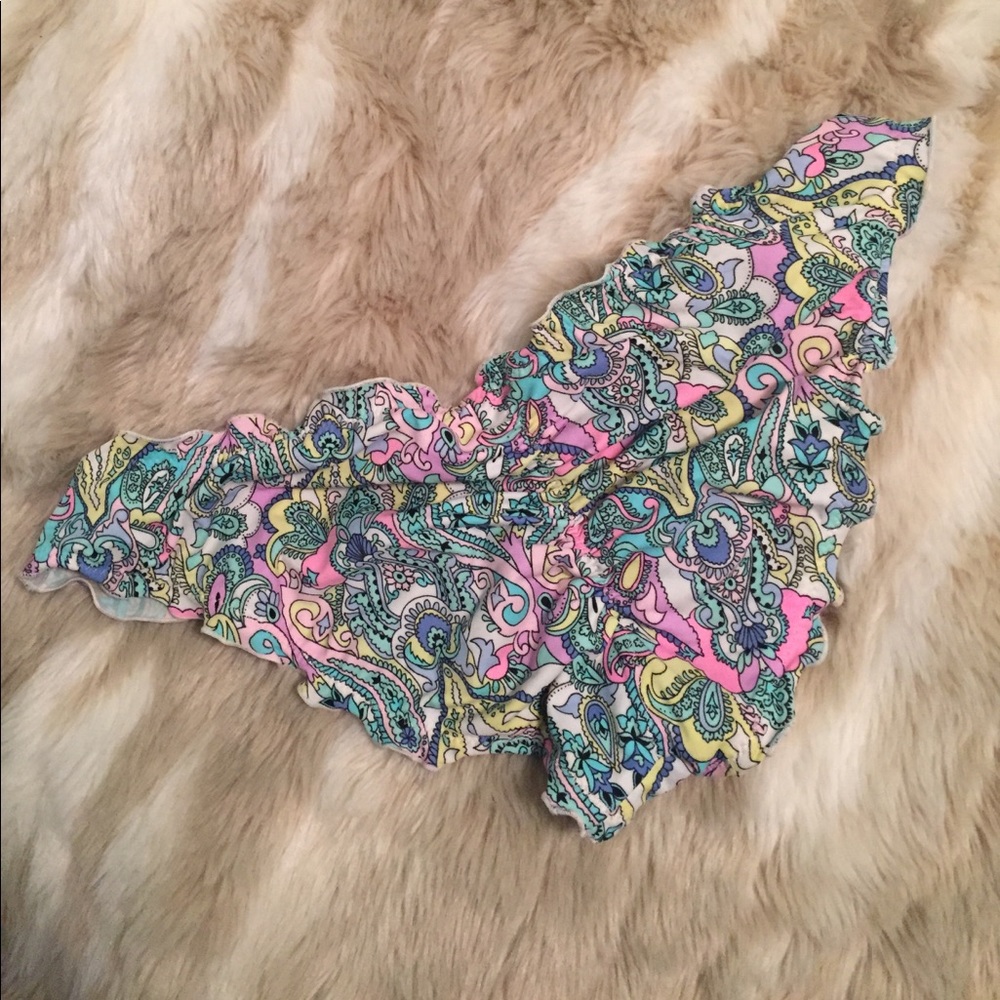 Victoria's Secret paisley Cinch bikini bottoms