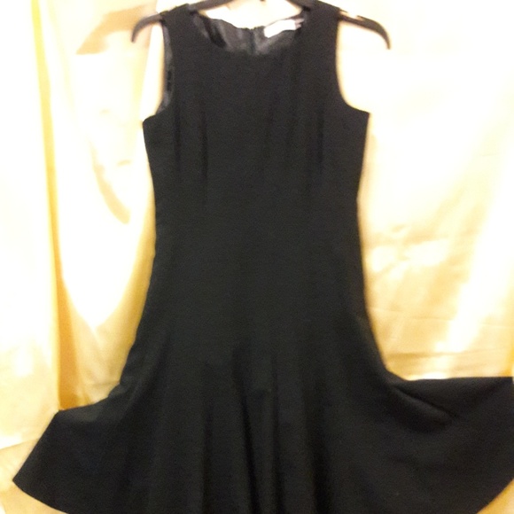 Calvin Klein black flair dress - Picture 2 of 8