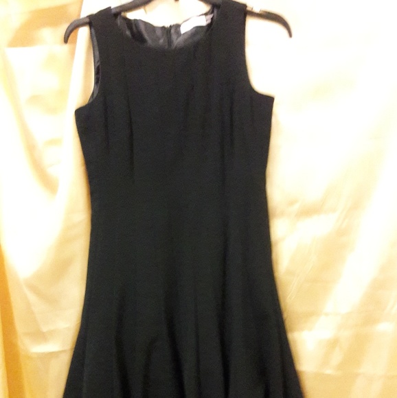 Calvin Klein black flair dress - Picture 4 of 8