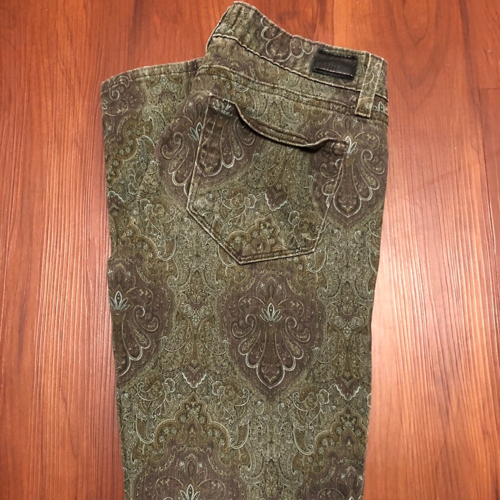 Paige denim printed skinny jean