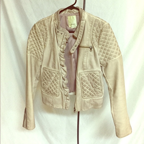 Anthropologie | Jackets & Coats | Anthropologie Rose Colored Vegan ...