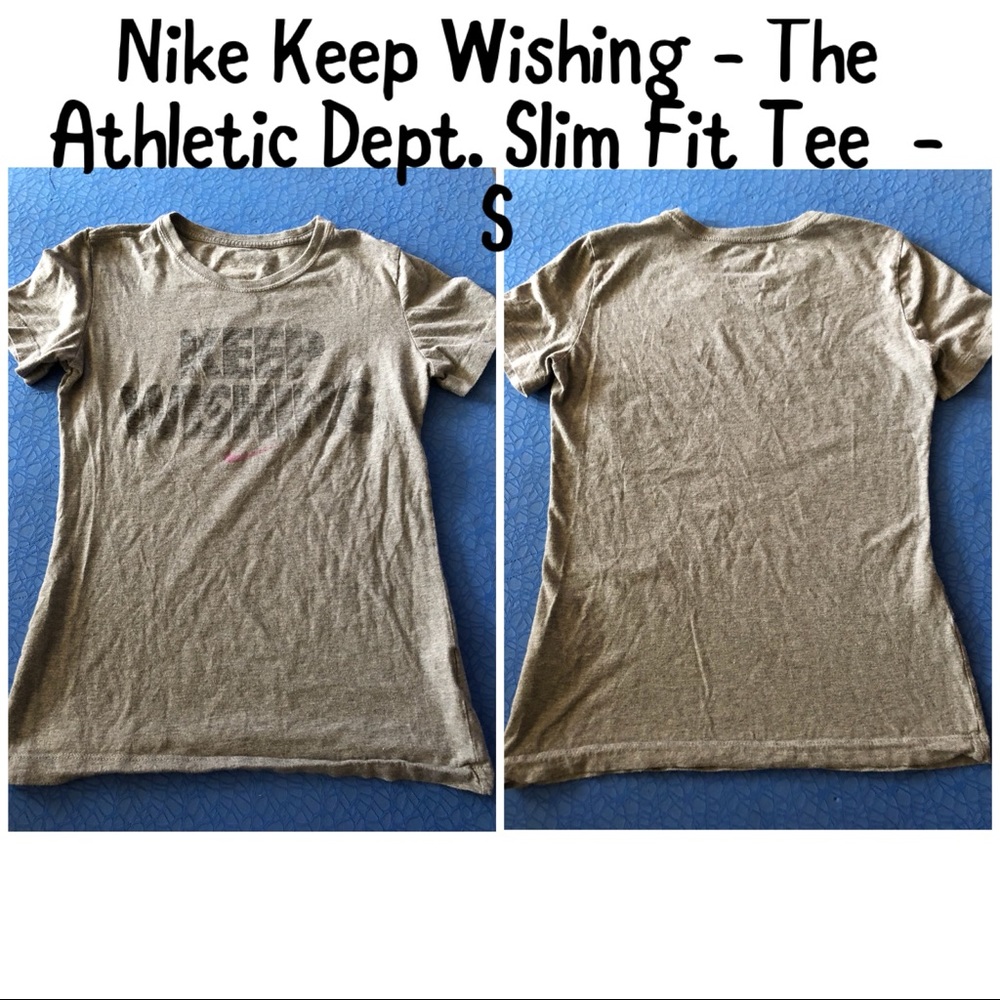 Nike Keep Wishing the Athletic dept. Slim Fit Tee