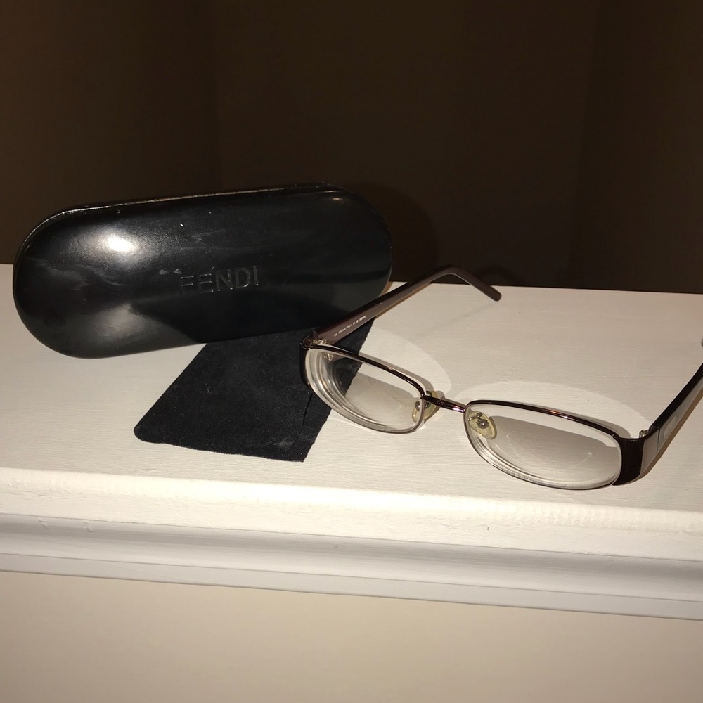 Fendi Eyeglasses w/ original case & cleaning cloth
