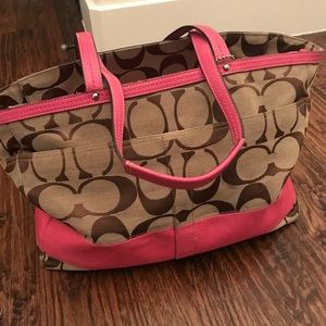 Coach diaper bag