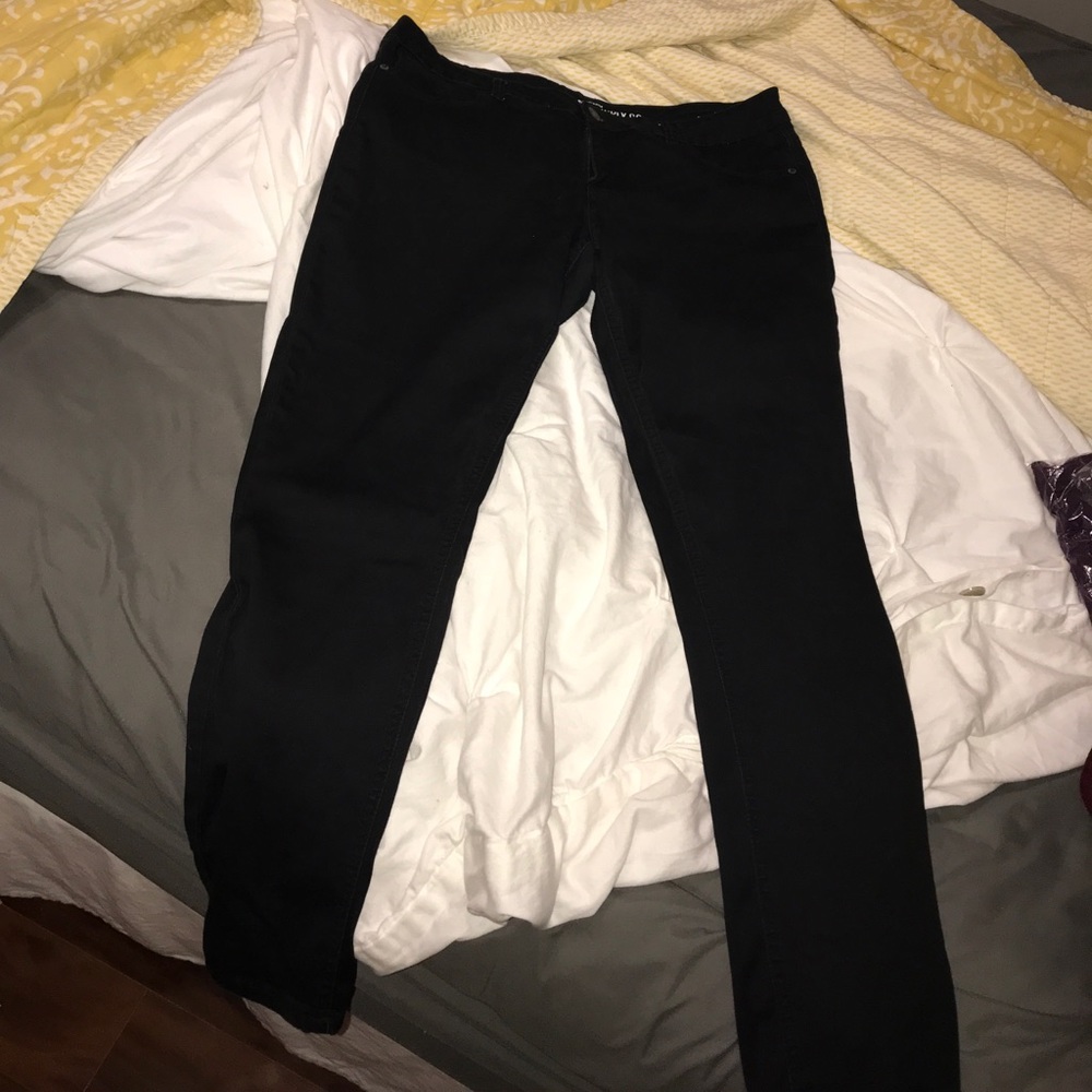 Mossimo black denim skinny jegging