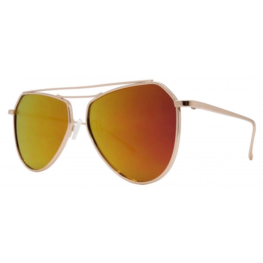 [ VIRGO ] Orange/Gold Sunglasses