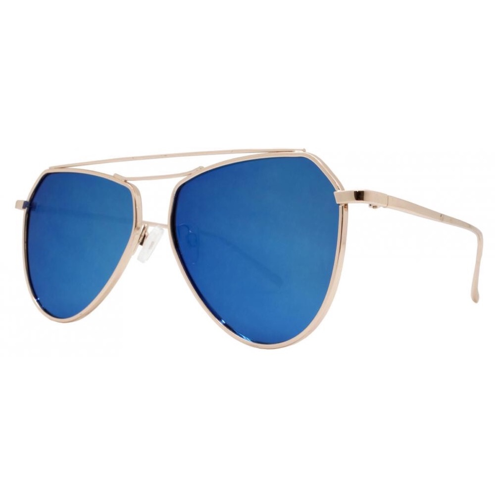 [ VIRGO ] Blue/Gold Sunglasses