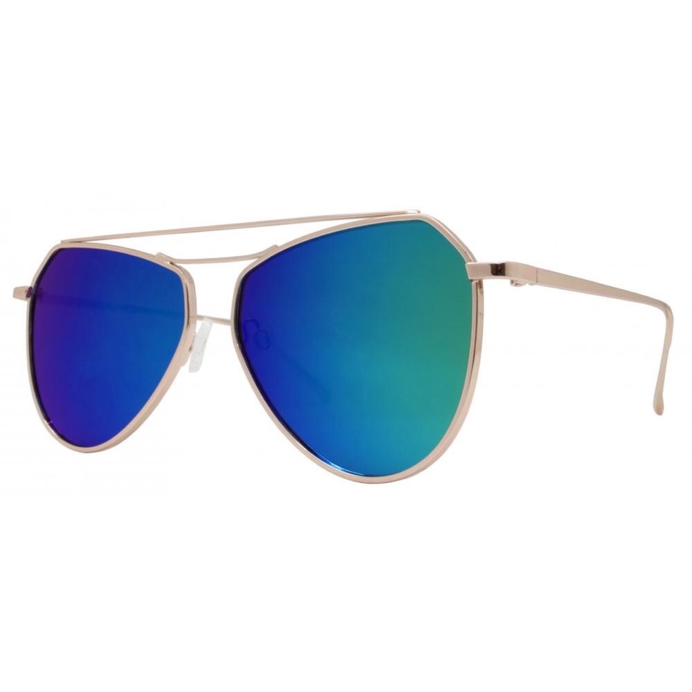 [ VIRGO ] Green/Gold Sunglasses