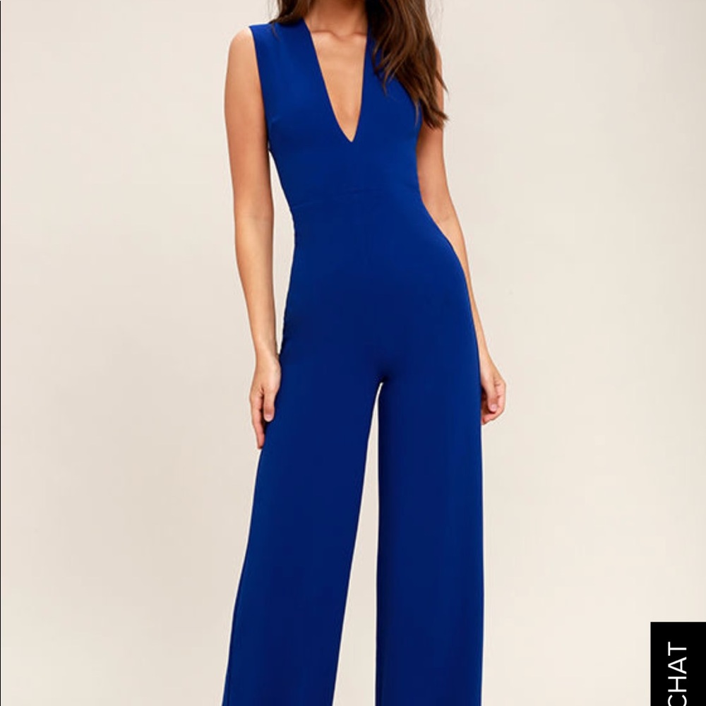 Lulu’s Open Back Jumpsuit
