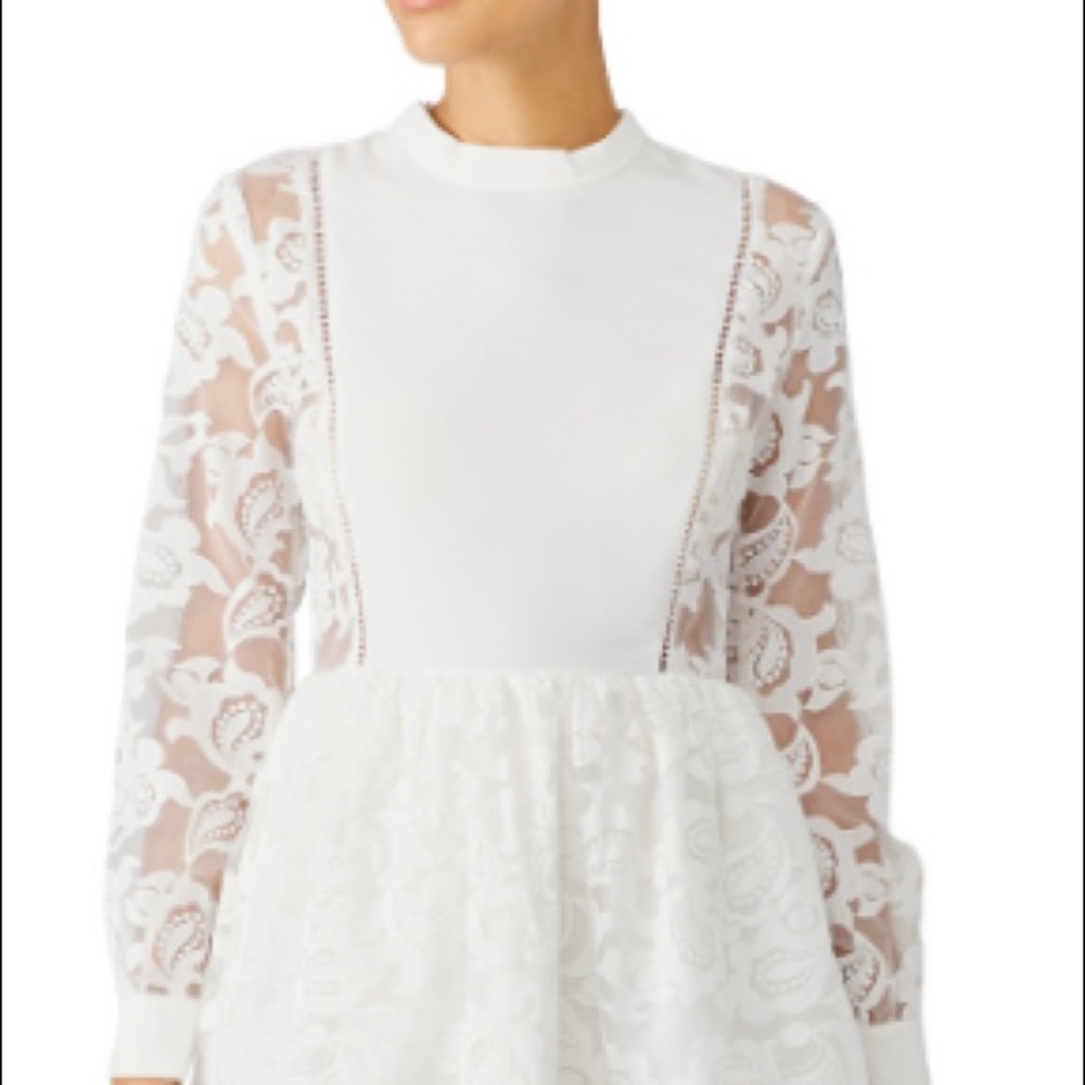 White Lace dress! Great for brides!