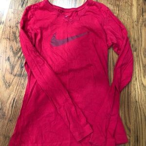 Nike long sleeved tee