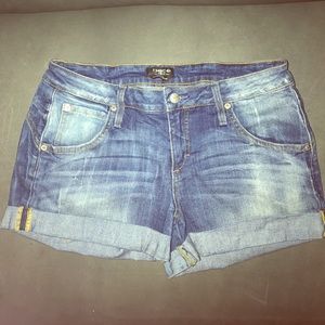 Bebe denim shorts!