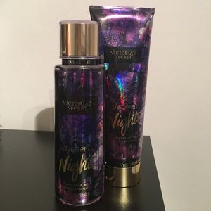 Love Spell Night lotion and fragrance mist