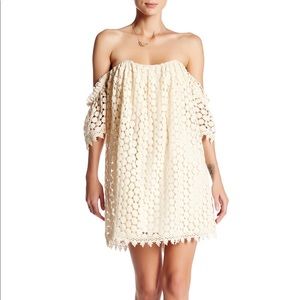 Amelia Off The Shoulder Lace Dress