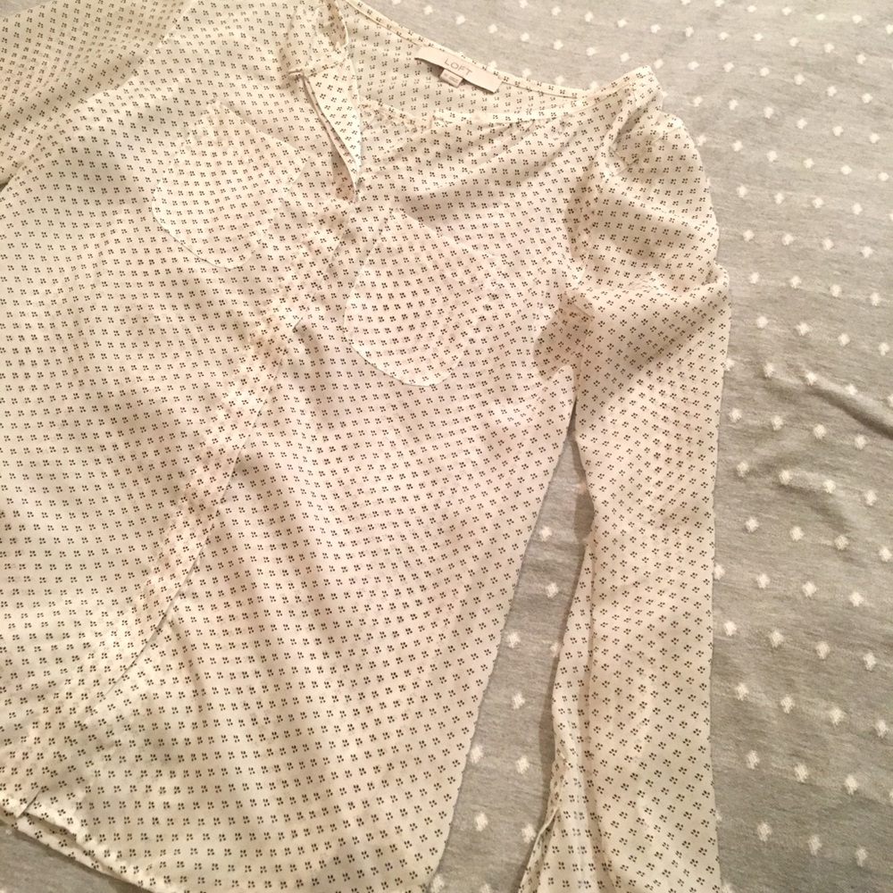 Loft sheer top (xs)