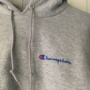 cropped champion x UO sweatshirt