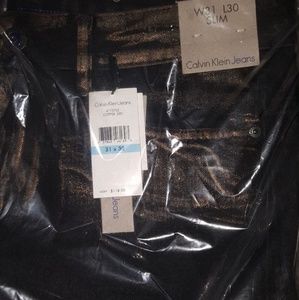 Calvin Klein Copper Slim jeans waist 31 30