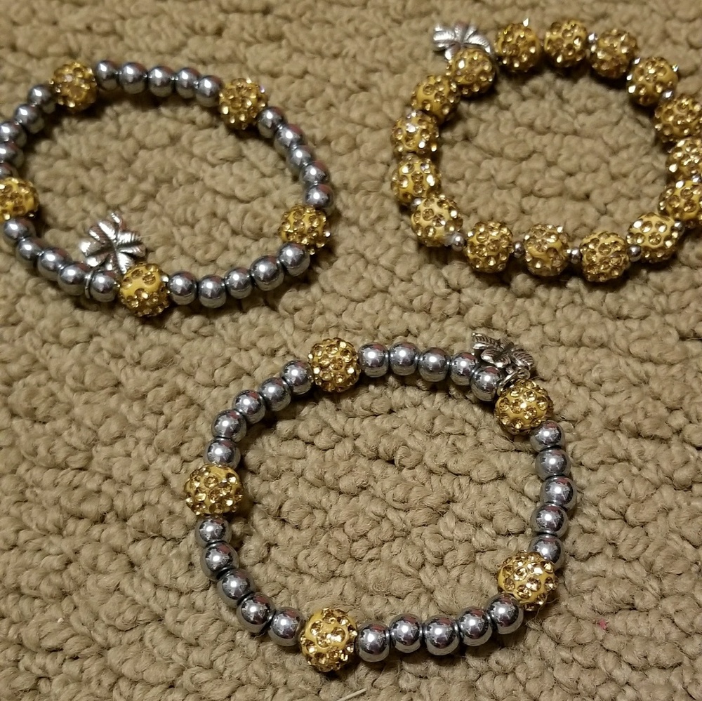 3 bracelets