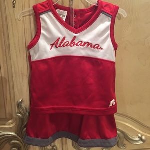 Toddler Girl Cheerleader Outfit