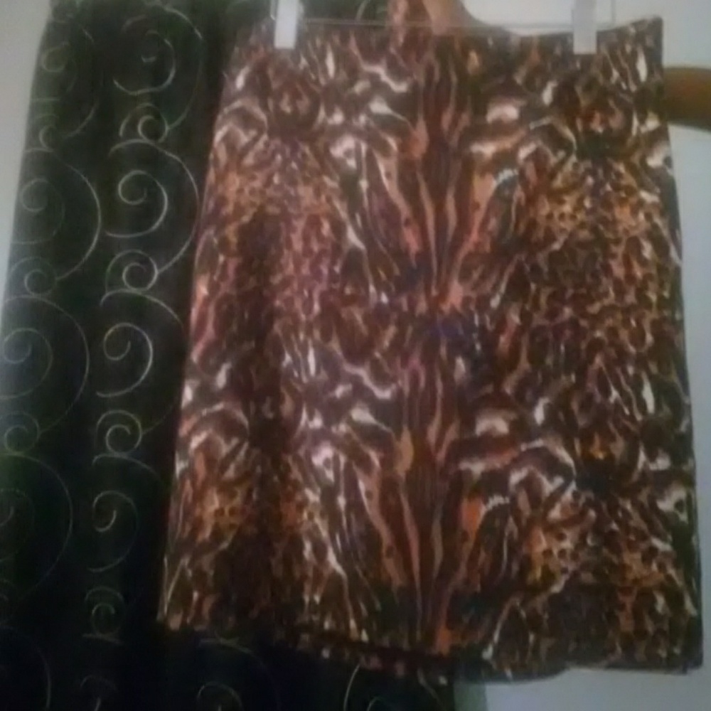 Talbots Animal print Skirt