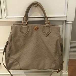 Marc By Marc Ozzie Square Lucy Faux Ostrich Tote