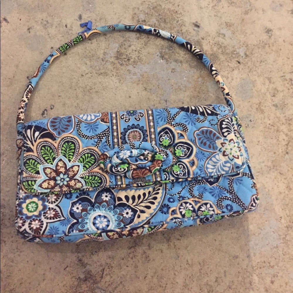 Vera Bradley blue Bali bag purse new handbag
